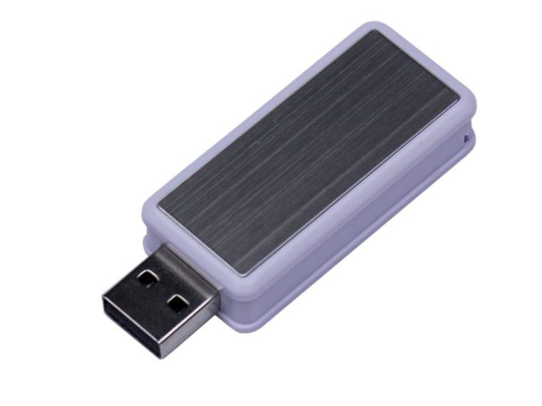 USB 2.0- флешка промо на 32 Гб прямоугольной формы