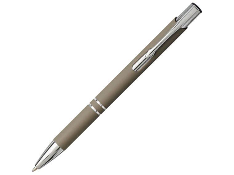 Ручка металлическая шариковая «Moneta» с антискользящим покрытием