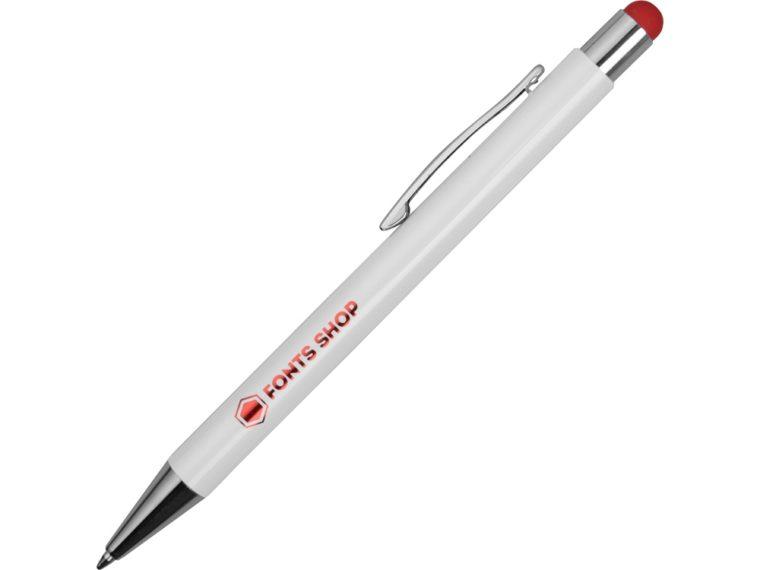 Ручка металлическая шариковая «Flowery» со стилусом