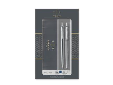 Набор Parker «Jotter Core Stainless Steel CT» ручка шариковая