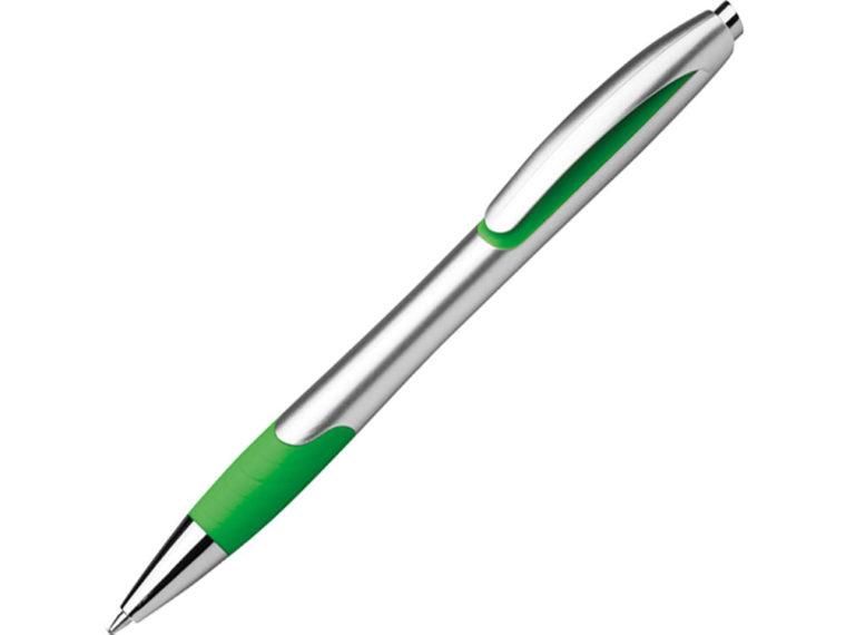 Шариковая ручка с противоскользящим покрытием «MILEY SILVER»
