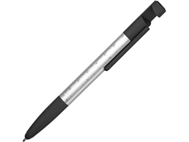 Ручка стилус металлическая шариковая Multy