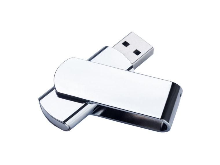 USB 3.0- флешка на 64 Гб глянцевая поворотная