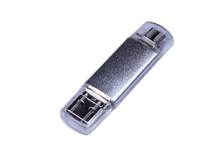 USB 2.0/micro USB/Type-C- флешка на 32 Гб