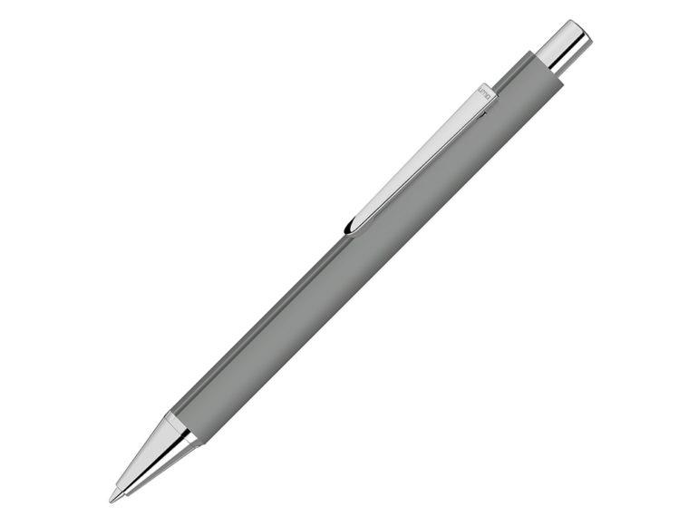Ручка шариковая металлическая Pyra soft touch с зеркальной гравировкой