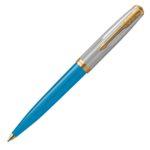 Ручка шариковая Parker «51 Premium Turquoise GT»