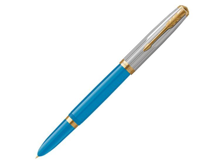 Ручка перьевая Parker «51 Premium Turquoise GT»