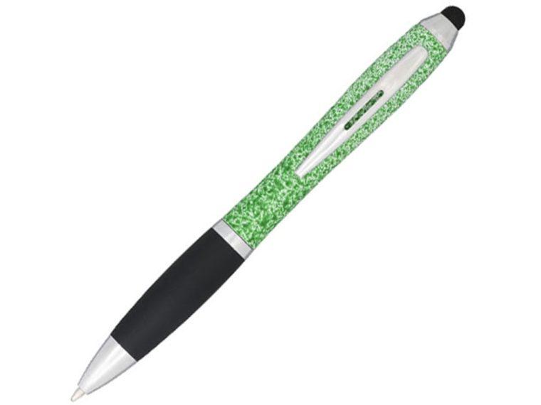 Ручка-стилус пластиковая шариковая «Nash» крапчатая