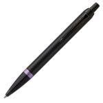 Ручка шариковая Parker «IM Vibrant Rings Flame Amethyst Purple»