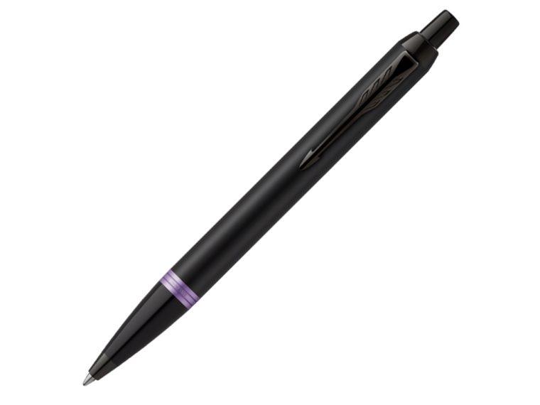 Ручка шариковая Parker «IM Vibrant Rings Flame Amethyst Purple»